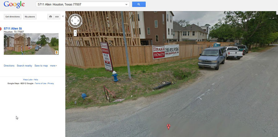 Google Map Street View